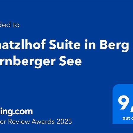 Schatzlhof Suite In Berg Am Starnberger See Exterior photo